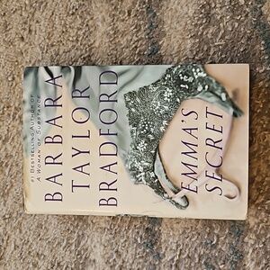 1/$8 or 2/$12 Emma's Secret - By Barbara Taylor Bradford. Hardcover Book